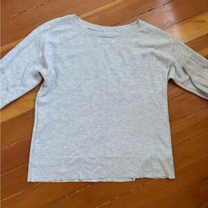 American Eagle Lightweight Waffle Knit Crewneck Sweater Y2K M